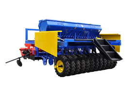 Reducing seeder for soil treatment