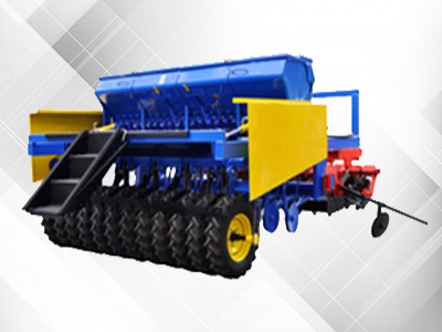 Reduced Seeder Machine for Soil Treatment