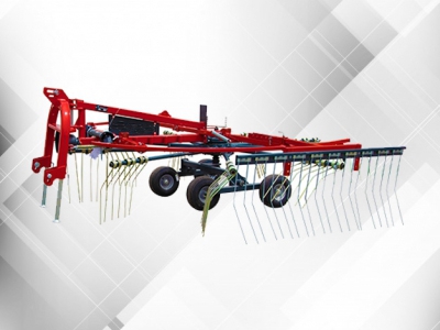 9-armed Grass Harrow with Gearbox