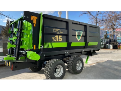 15m³ SOLID FERTILIZER DISTRIBUTION TRAILER