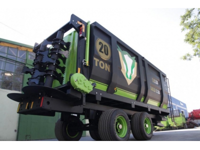 20m³ SOLID FERTILIZER DISTRIBUTION TRAILER